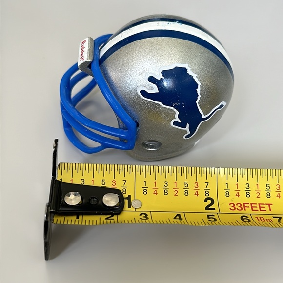 Detroit Lions NFL Vintage Pocket Pro Mini Riddell Football Helmet - Picture 5 of 7